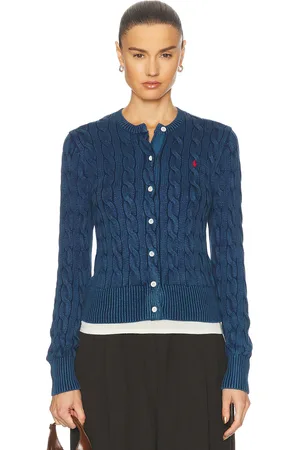 Ralph Lauren Cable-Knit Cotton Cardigan in