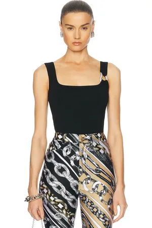 AREA Crystal Link Tank Top in