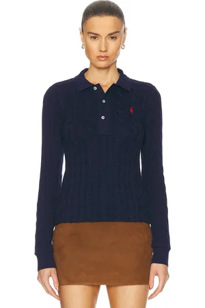 Ralph Lauren Knit Collar Sweater in