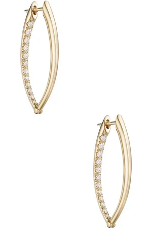 Melissa Kaye Cristina Medium Earrings in