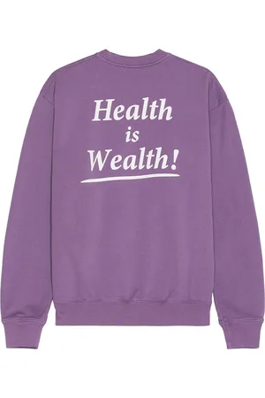 Sporty & Rich Health Is Wealth Crewneck in
