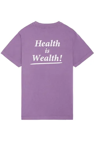Sporty & Rich Health Is Wealth T-Shirt in