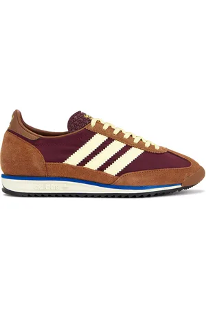 adidas SL 72 OG Sneaker in Maroon Almost Yellow & Preloved Brown