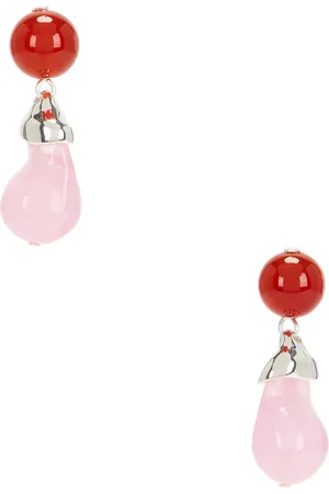 COMPLETEDWORKS Rose Quartz Bio Resin Earrings in