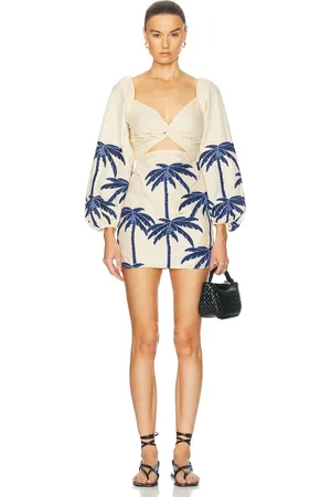 JOHANNA ORTIZ The Power Of The Sea Mini Dress in