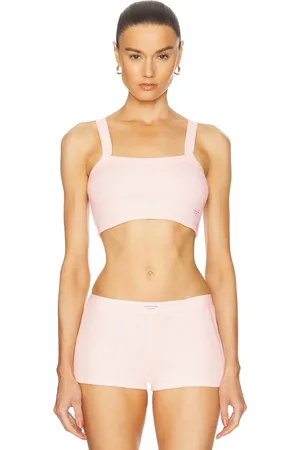 Alexander Wang Cropped Waffle Cami Top in