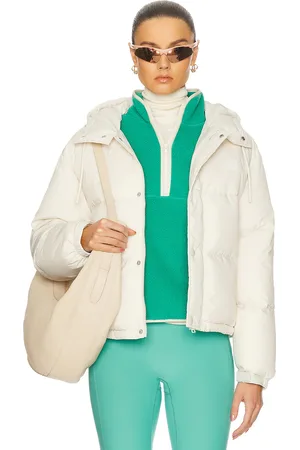 Sporty & Rich Running Woman Hooded Down Jacket in