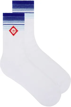 Casablanca Printed Sports Socks in