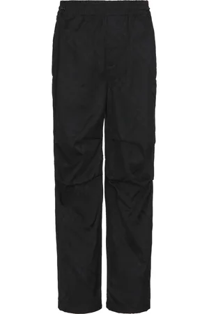 Burberry Check Nylon Cargo Trousers in