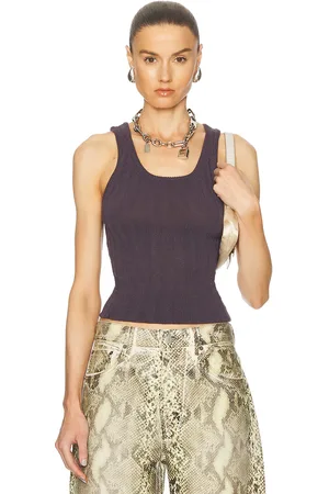 Acne Studios Kombo Gummy Tank Top in
