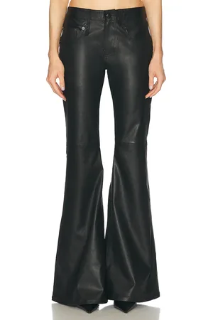 R13 Boy Flare Leather Pant in