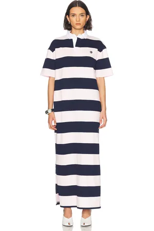 COPERNI Striped Long Polo Dress in