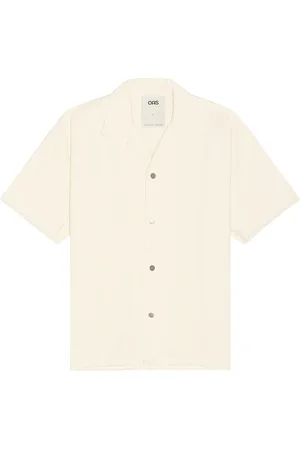 Oas Ecru Bodega Canvas Shirt in