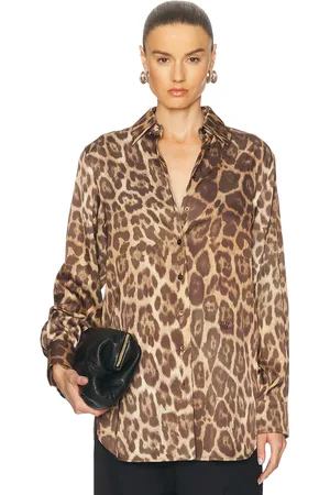 Stella McCartney Leopard Print Shirt in