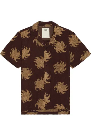 Oas Mocha Ember Cuba Terry Shirt in