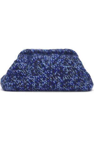 GABRIELA HEARST Mrina Bag in Sky Cobalt & Dark Navy