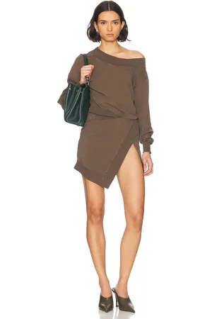 The Attico Long Sleeve Mini Dress in