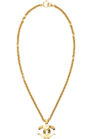 CHANEL 1994 Coco Mark Necklace in