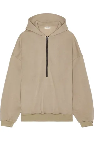 FEAR OF GOD Half Zip Hoodie in