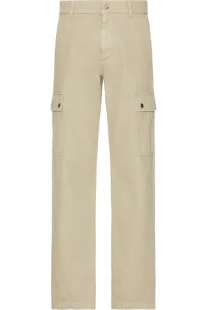 Burberry Garment Dyed Zip Back Cargo Pants in