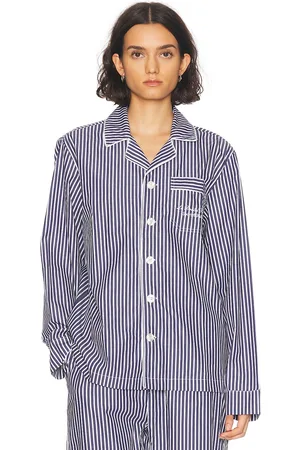 Sporty & Rich X Le Bristol Paris Faubourg Pajama Top in