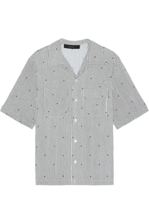 AMIRI MA Pinstripe Camp Shirt in