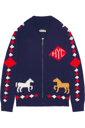 BODE Diamond Corral Cardigan in