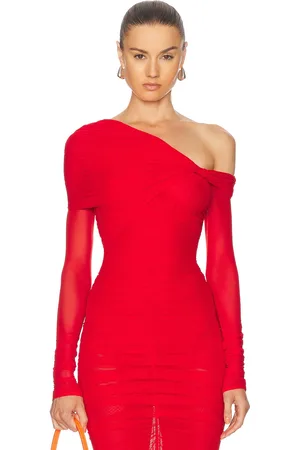 MUGLER Long Sleeve Bodysuit in