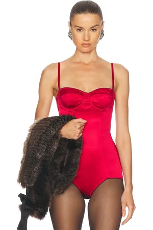 Dolce & Gabbana Satin Bodysuit in