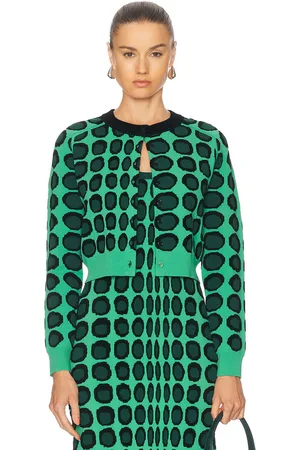 Christopher John Rogers Cropped Cardigan in
