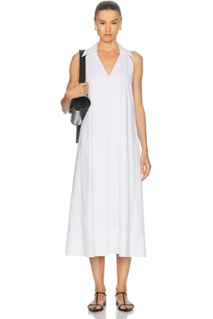 SIMON MILLER Nava Poplin Midi Dress in