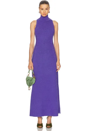 Christopher John Rogers Mock Neck Maxi Dress in