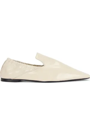 Totême Elastic Back Leather Loafer in