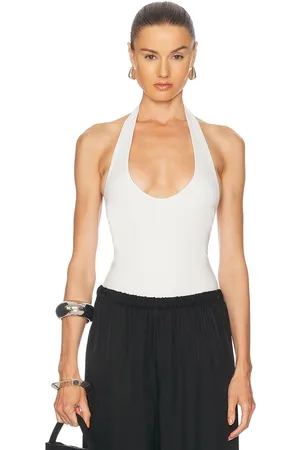 SANS FAFF Bamboo Halter Bodysuit in