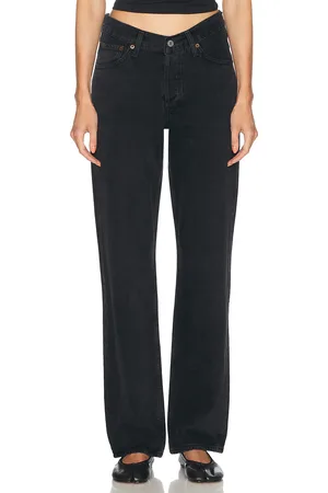 AGOLDE V-waist Kelly in