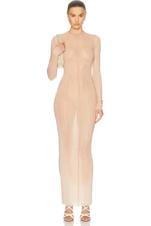 Jean Paul Gaultier Spiral Long Dress in