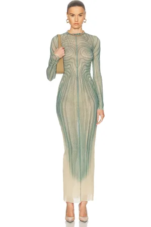 Jean Paul Gaultier Spiral Long Dress in