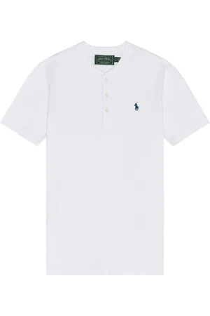 Ralph Lauren Short Sleeve Slub Jersey Henley T-Shirt in
