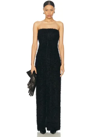 Totême Strapless Fil Coupe Dress in