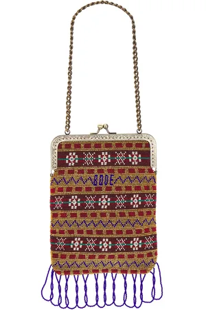 BODE Beaded Bracken Frame Bag in