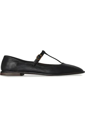 The Row Square T-strap Flat in
