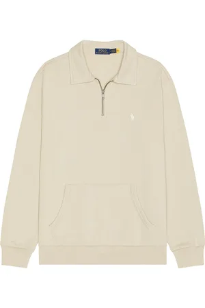 Ralph Lauren Loopback Terry 1/2 Zip Sweatshirt in