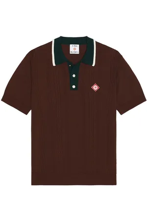 Casablanca Oversized Mini Cable Polo in