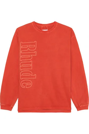 Rhude Logo Long Sleeve Tee in