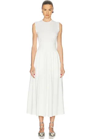 Totême Sleeveless Cotton Tee Dress in