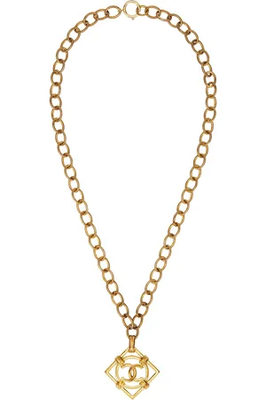 CHANEL CC Square Necklace in