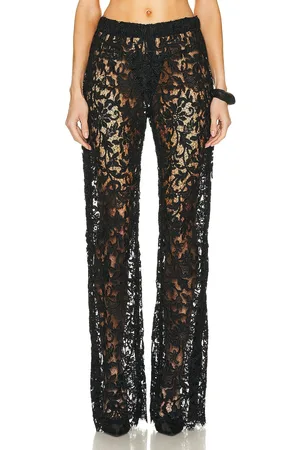 Saint Laurent Straight Leg Pant in