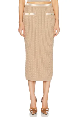 Alessandra Rich Midi Skirt in
