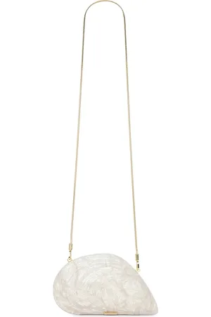 Simkhai Bridget Pearl Oyster Clutch in