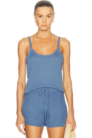 THE ELDER STATESMAN Nora Lite Cami Top in